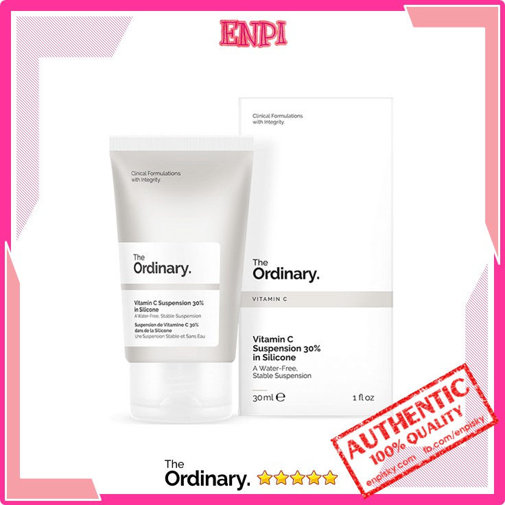 Kem dưỡng sáng da Vitamin C Suspension 30% in Silicone - The Ordinary